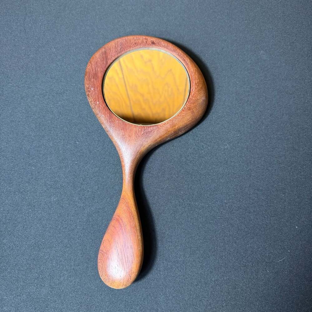 Vintage Mid-Century Modern Teak Hand Mirror
Danish modern
